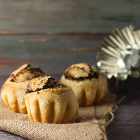 Chocolate no-knead brioche - Recipe photo by streghetta in cucina