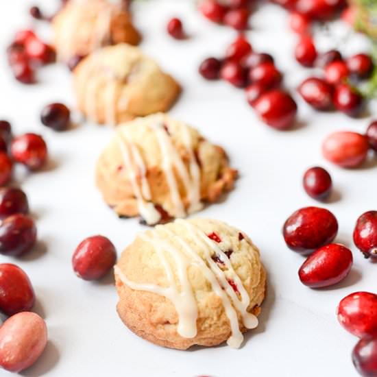 Soft Cranberry Cookies - Recipe photo by tikkido