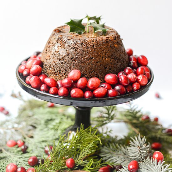 Instant Pot Cranberry Pudding - Recipe photo by tikkido