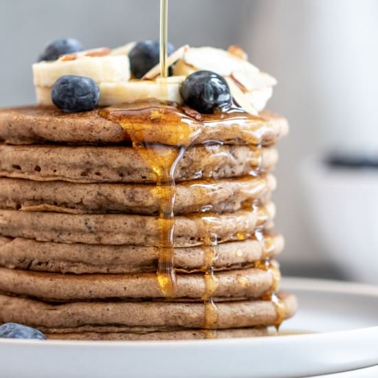 Vegan Buckwheat Pancakes - Recipe photo by eatwithclarity