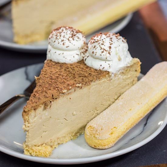 Tiramisu Cheesecake - Recipe photo by spicedblog