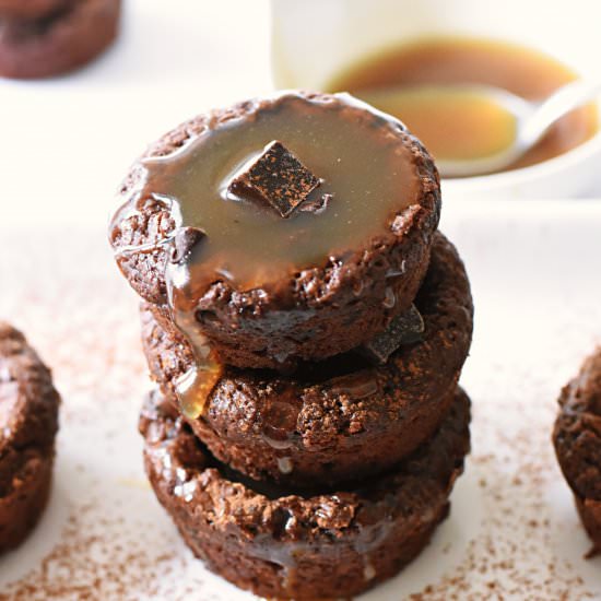 Vegan Salted Caramel Brownies - Recipe photo by Elke living