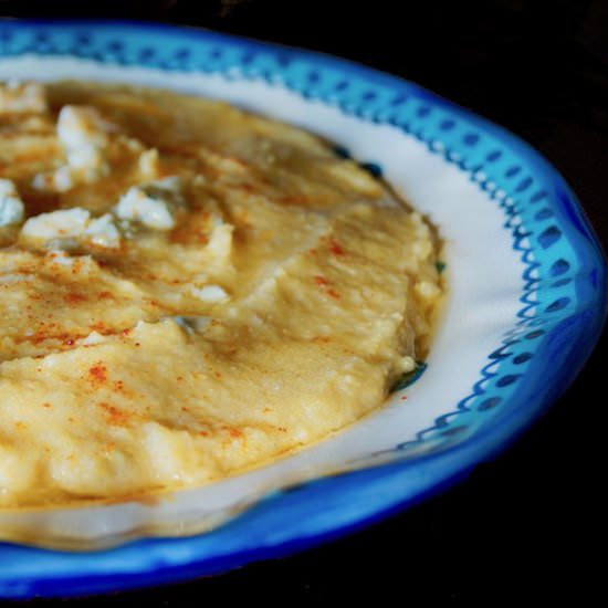Creamy Gorgonzola Polenta - Recipe photo by cookingontheweekends