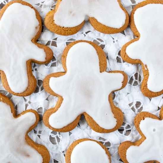 Iced Gingerbread Men - Recipe photo by Mindees Cooking Obsession