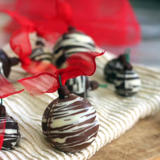 Christmas chocolate balls - Recipe photo by Italian Chips