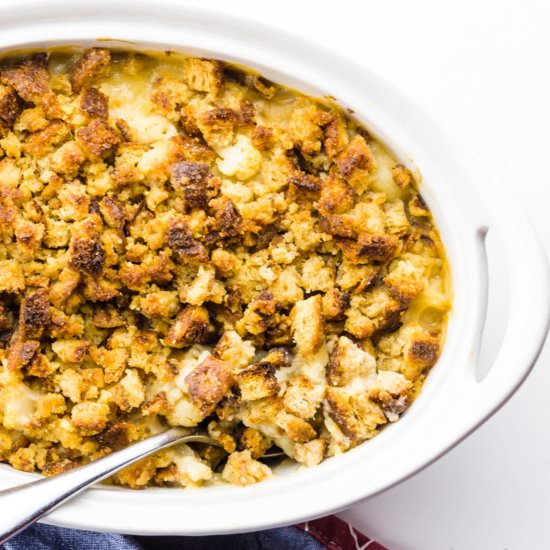 Vegan Cauliflower Gratin Recipe - Recipe photo by NamelyMarly