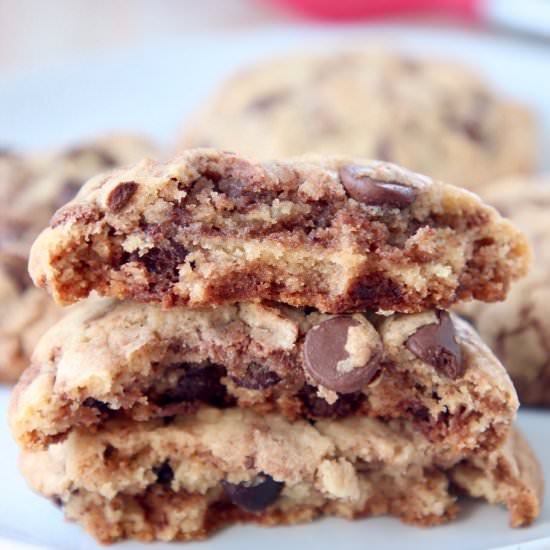 Nutella Chocolate Chip Cookies - Recipe photo by Whitney Bond