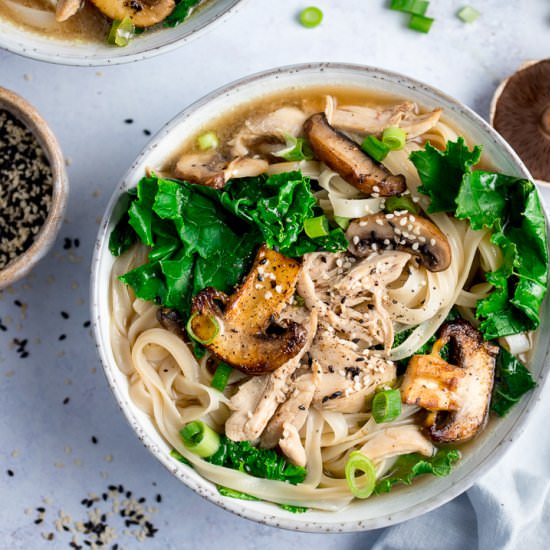 Chicken Noodle Soup - Recipe photo by KitchenSanctuary
