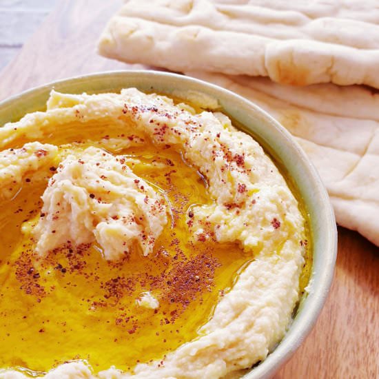 Hummus - Recipe photo by FeastGloriousFeast