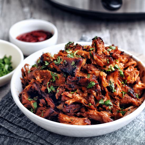 Slow Cooker Gochujang Pork - Recipe photo by thesubversivetable