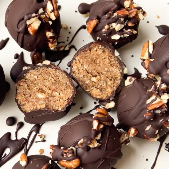 Pecan Pie Truffles - Recipe photo by frozen_bananas_