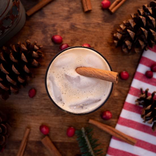 Chai Spiced Bourbon Cocktail - Recipe photo by handmadeweekly