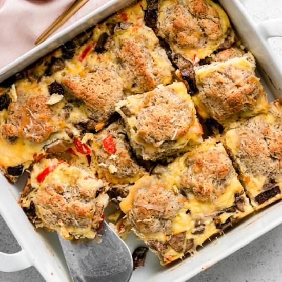 Keto Biscuit Breakfast Casserole! - Recipe photo by Inspector Gorgeous
