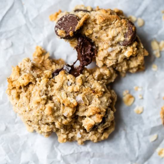 Chocolate Chip Oatmeal Cookies - Recipe photo by Skinnytaste