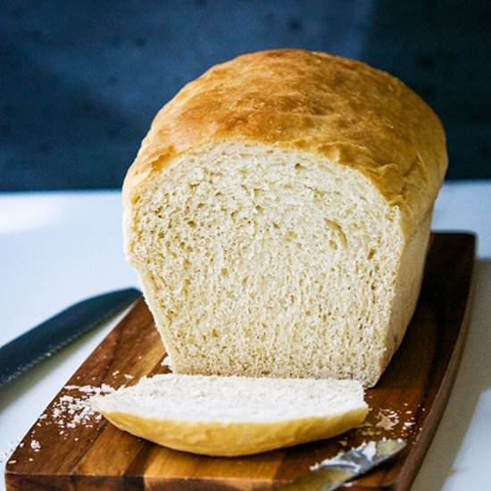 Grandma's Weekend White Bread - Recipe photo by Candy Jar Chronicles