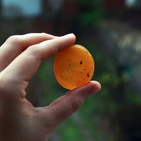 Salt cured egg yolks - Recipe photo by Foodohfood