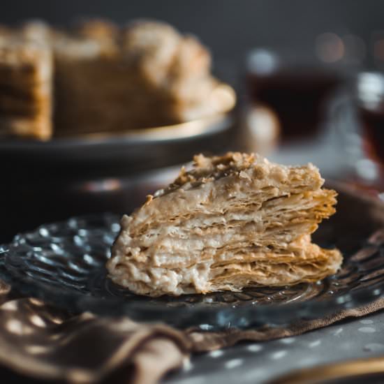 Vegan Napoleon Cake - Recipe photo by Murielle Banackissa