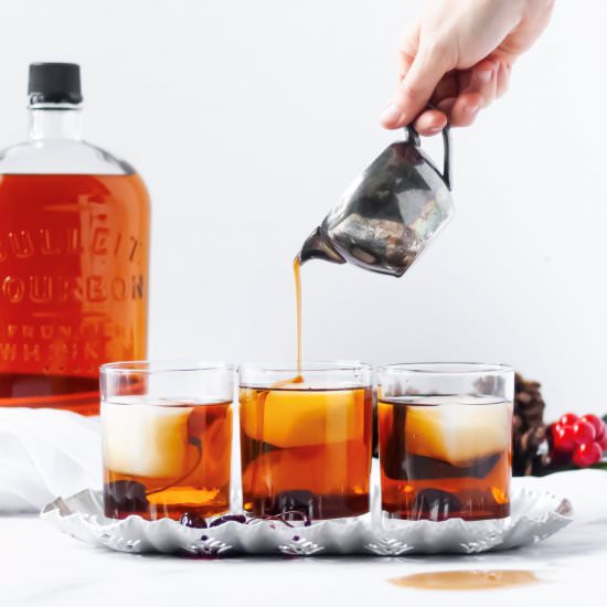 Maple Bourbon Cocktail - Recipe photo by katethebaker