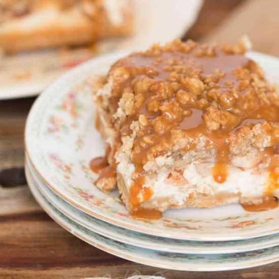 Cheesecake Walnut Caramel Apple - Recipe photo by sweetbasil
