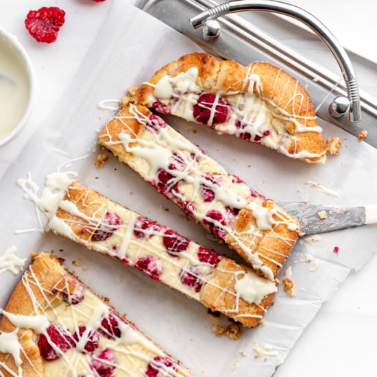 Flaky Keto Raspberry Danish - Recipe photo by Inspector Gorgeous