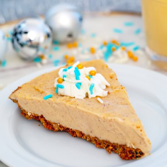 Eggnog Ice Cream Pie - Recipe photo by Wearenotmartha