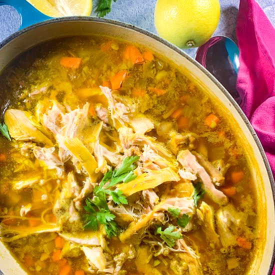 Cold Busting Chicken Soup - Recipe photo by restorativecuisine