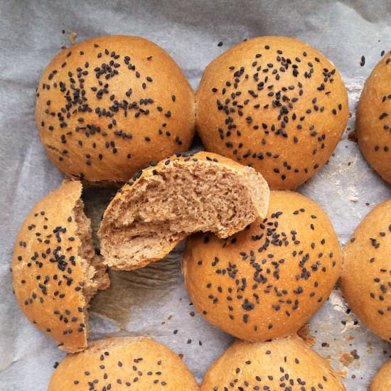 Spelt Rolls - Recipe photo by Lekcjewkuchni