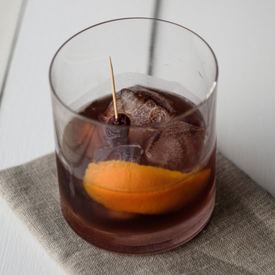 Brandy Old Fashioned - Recipe photo by nothangryanymore