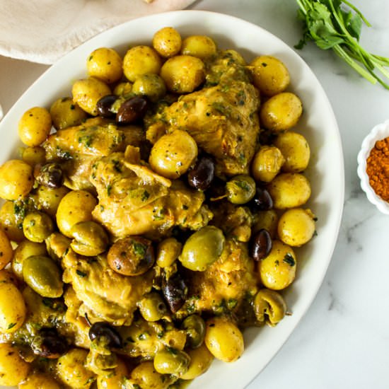Chicken and Potato Tagine - Recipe photo by parsleyandicing