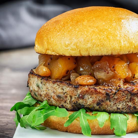 Herby Pork and Apple Burgers - Recipe photo by Brian Jones