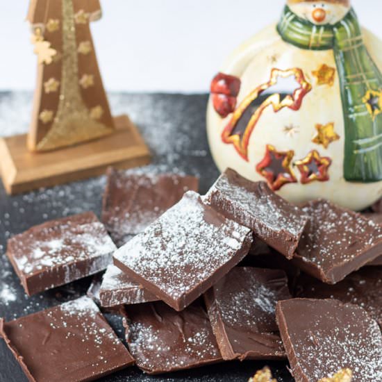 Easy Healthy Peppermint Fudge - Recipe photo by neilshealthymeals