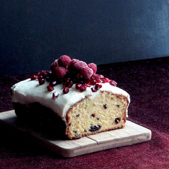 White chocolate cream pound cake - Recipe photo by Foodohfood