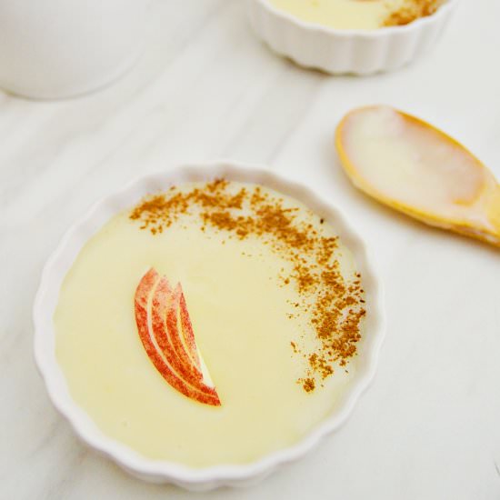 Coconut Milk Custard - Recipe photo by Flavours Treat