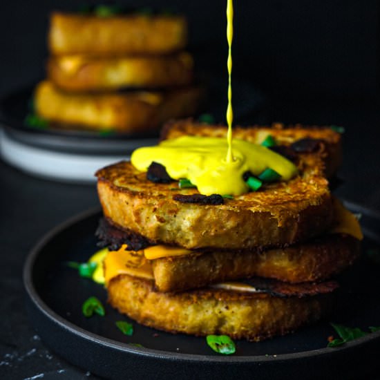 Vegan Savory French Toast - Recipe photo by Liv Vegan Strong