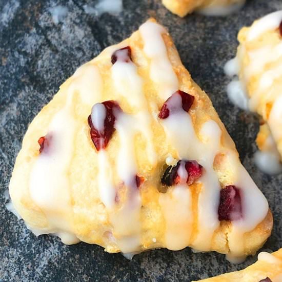 Cranberry Orange Scones - Recipe photo by Cakewhiz