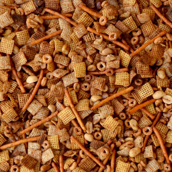 Homemade Chex Mix - Recipe photo by justataste
