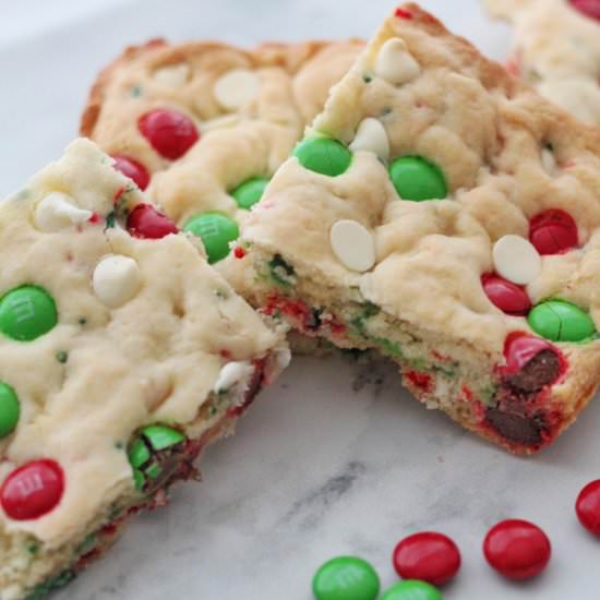 Christmas Cake Bars - Recipe photo by Ereese