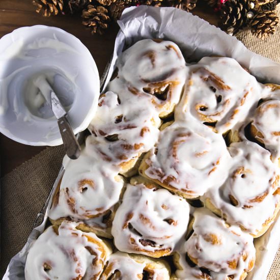 Ooey Gooey Vegan Cinnamon Rolls - Recipe photo by eatwhatyousow