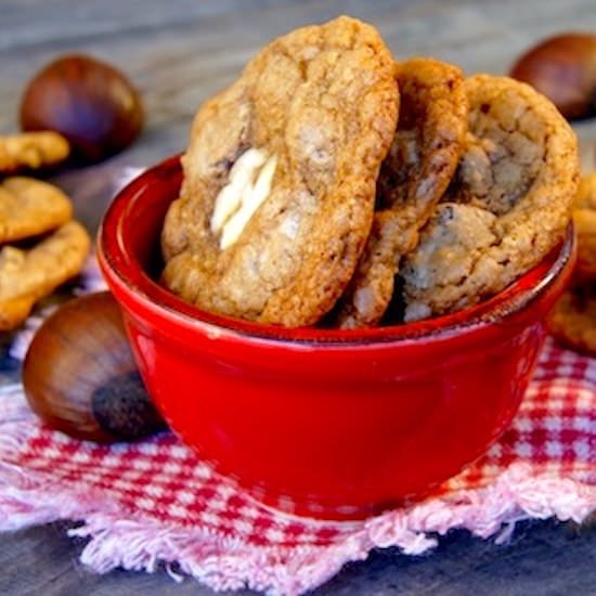 Chestnut Chocolate Chip Cookies - Recipe photo by cookingontheweekends