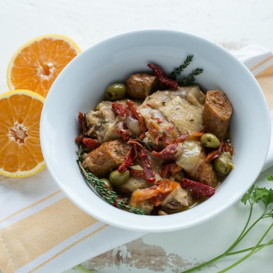 Citrus Herb Chicken Chorizo - Recipe photo by littlebitrecipes