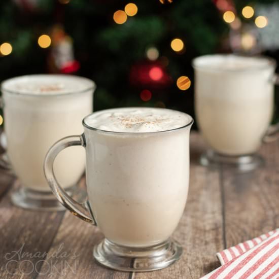 Homemade Eggnog - Recipe photo by amandascookin