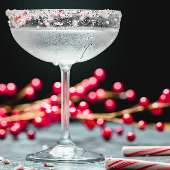 Candy Cane Cocktail - Recipe photo by sipandfeast
