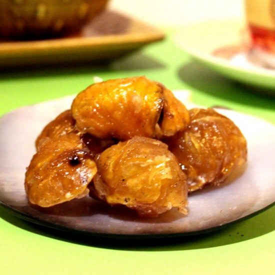 Marron glacé - Recipe photo by Pane-Bistecca