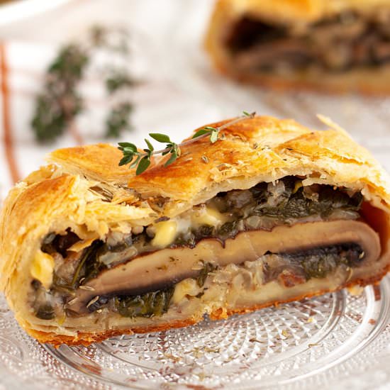 Vegan Mushroom Wellington - Recipe photo by plant.well
