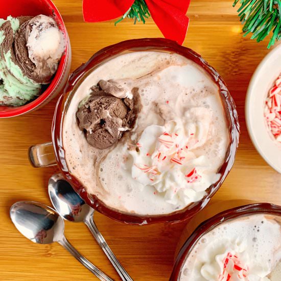 Hot Chocolate Floats - Recipe photo by Theyummymuffin