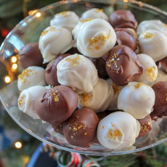 Chocolate Peanut butter balls - Recipe photo by Recipesinspiredbymom