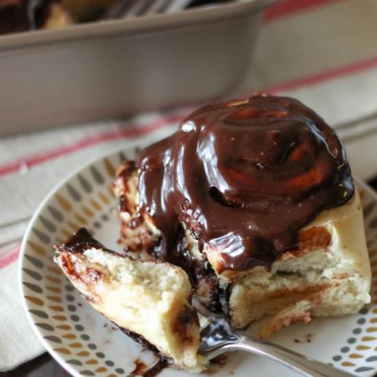 Chocolate Rolls - Recipe photo by DoughEyedBlog