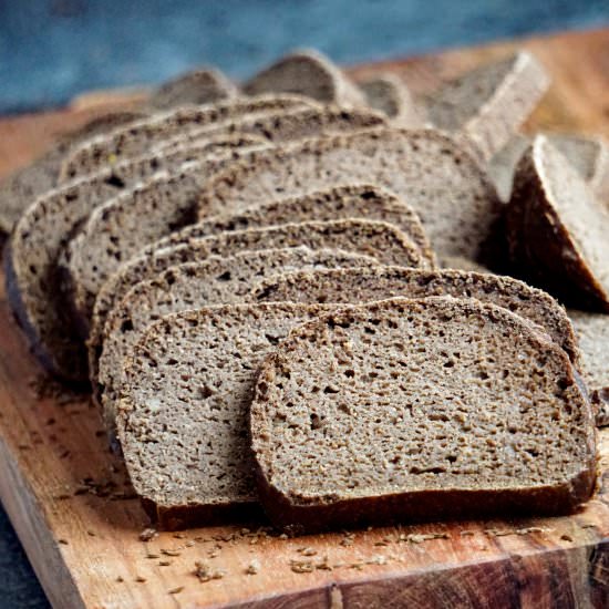 Gluten Free Pumpernickel Bread - Recipe photo by Healthy Taste Of Life