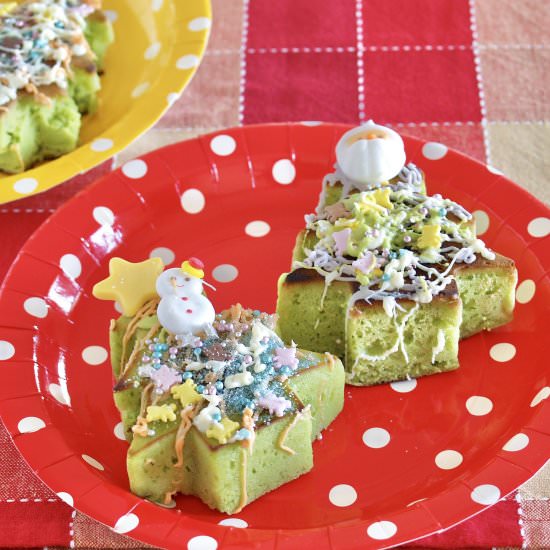 Thick and Fluffy Christmas Pancakes - Recipe photo by ochikeron