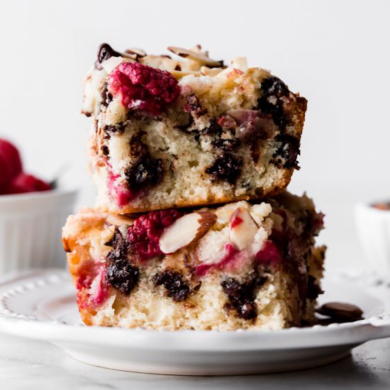 Chocolate Raspberry Coffee Cake - Recipe photo by sallysbakingaddiction